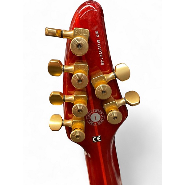 Used Brian Moore Guitars iM Quilted Maple Red Solid Body Electric Guitar
