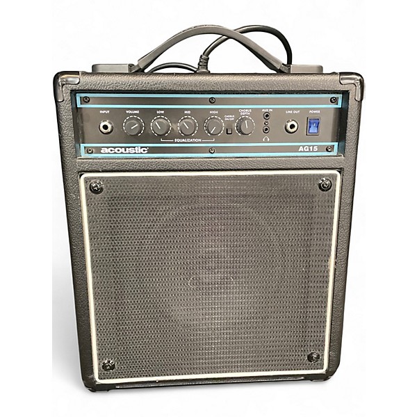 Used Acoustic AG15 15W 1X8 Acoustic Guitar Combo Amp