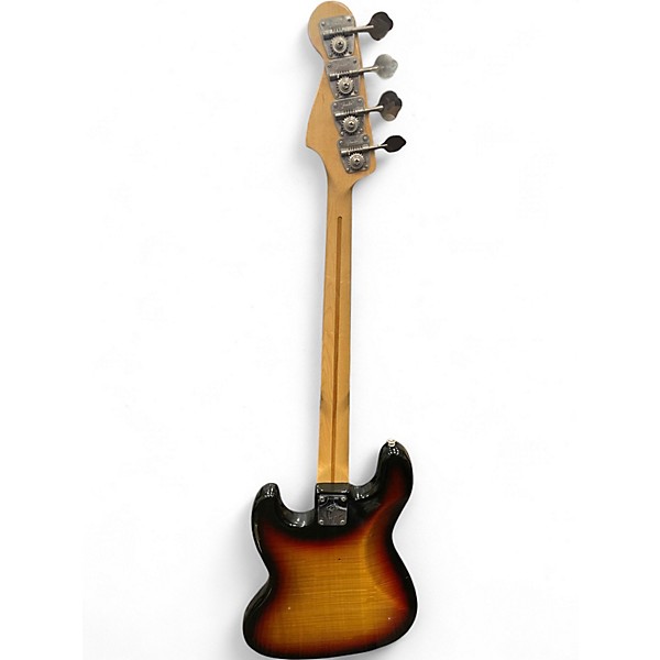 Vintage 1973 Fender 1970S Jazz Bass 2 Color Sunburst Electric Bass Guitar