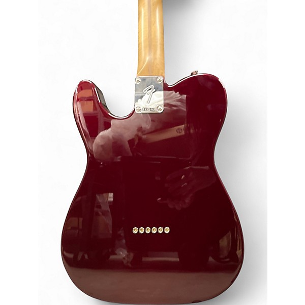 Used Fender Player II Telecaster Oxblood Solid Body Electric Guitar