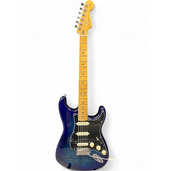 Used Fender Limited Edition Player II Stratocaster HSS Plus Blue Burst Solid Body Electric Guitar