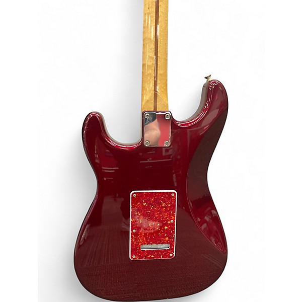 Used Fender Standard Stratocaster Wine Red Solid Body Electric Guitar