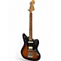 Used 2021 Fender Player Jaguar 3 Tone Sunburst Solid Body Electric Guitar thumbnail