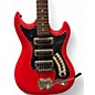 Vintage 1960s Hagstrom H-III Red Solid Body Electric Guitar
