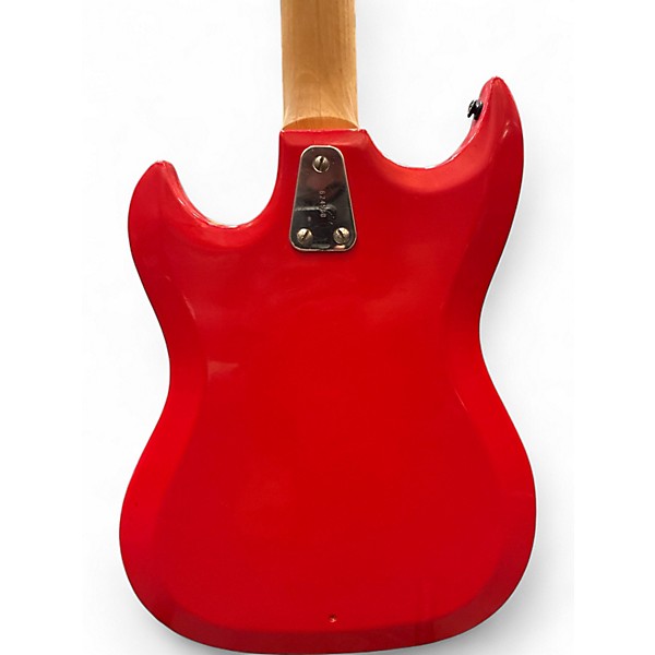 Vintage 1960s Hagstrom H-III Red Solid Body Electric Guitar