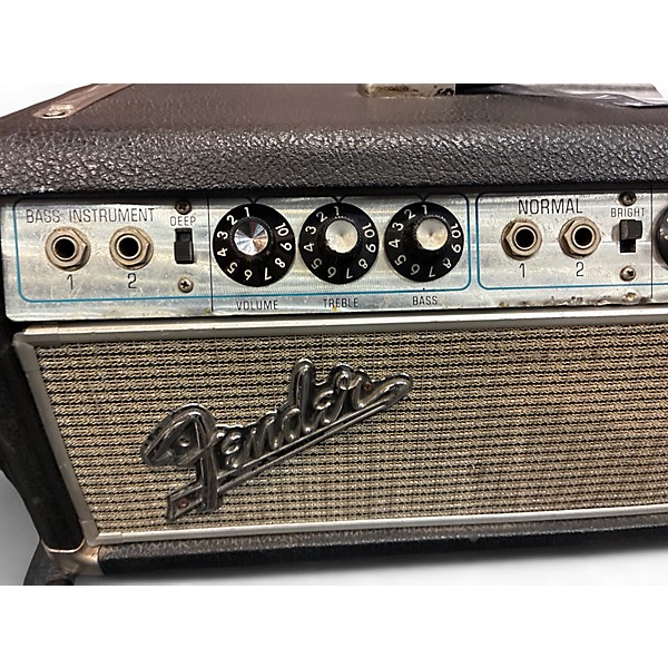 Vintage 1960s Fender BASSMAN Tube Bass Amp Head