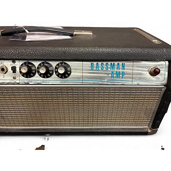Vintage 1960s Fender BASSMAN Tube Bass Amp Head