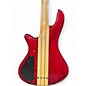 Used Schecter Guitar Research Diamond Series Elite 4 Trans Red Electric Bass Guitar