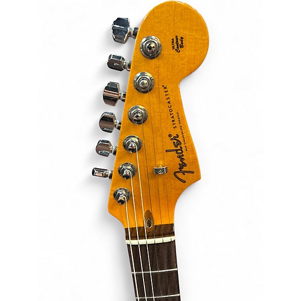 Used Fender American Ultra Luxe Vintage 60s Stratocaster Surf Green Solid Body Electric Guitar
