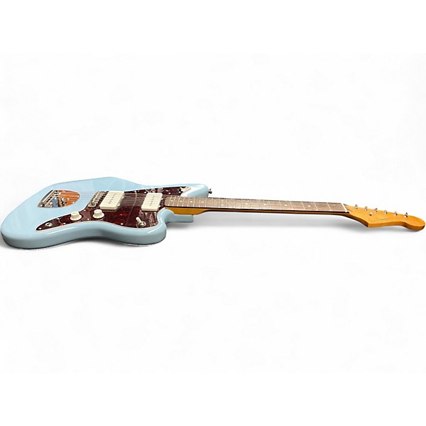 Used Squier Classic Vibe 60s Jazzmaster Daphne Blue Solid Body Electric Guitar
