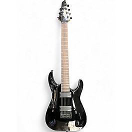 Used Jackson JS22-7 Dinky 7 String Black Solid Body Electric Guitar