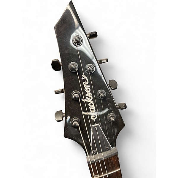 Used Jackson JS22-7 Dinky 7 String Black Solid Body Electric Guitar