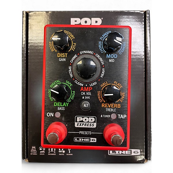 Used Line 6 POD EXPRESS Effect Processor