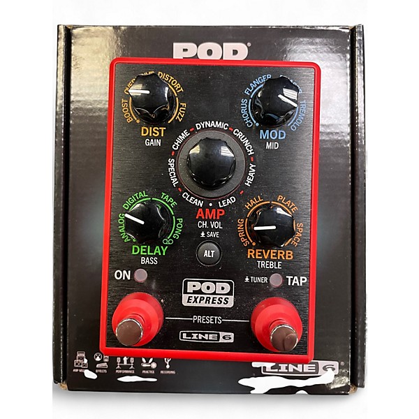 Used Line 6 POD EXPRESS Effect Processor