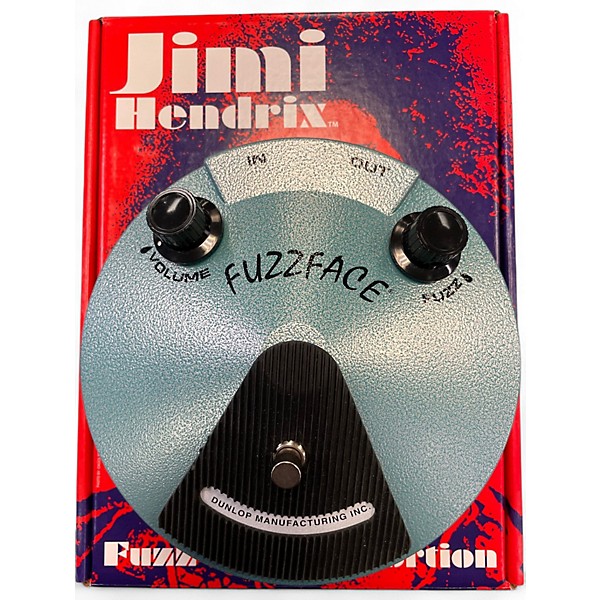 Used Dunlop JHF1 Jimi Hendrix Signature Fuzz Face Effect Pedal