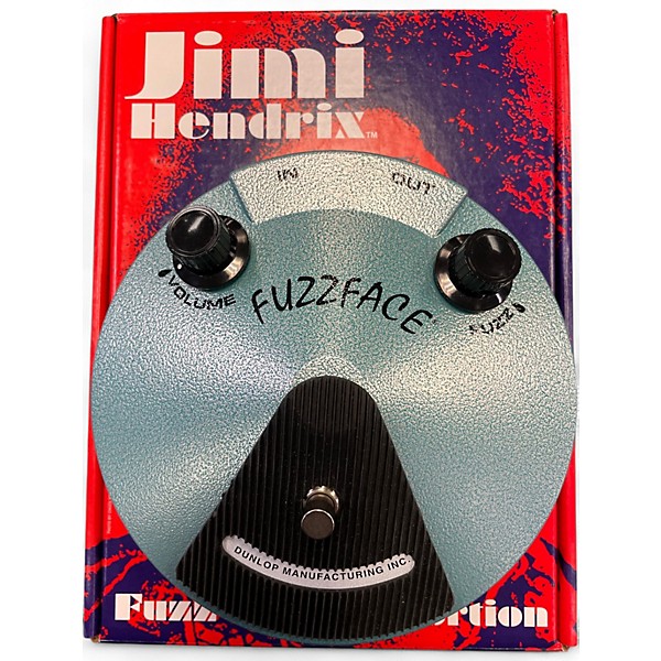 Used Dunlop JHF1 Jimi Hendrix Signature Fuzz Face Effect Pedal