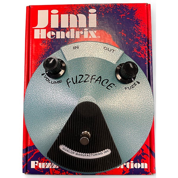 Used Dunlop JHF1 Jimi Hendrix Signature Fuzz Face Effect Pedal