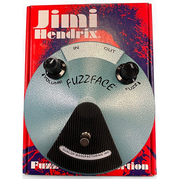 Used Dunlop JHF1 Jimi Hendrix Signature Fuzz Face Effect Pedal