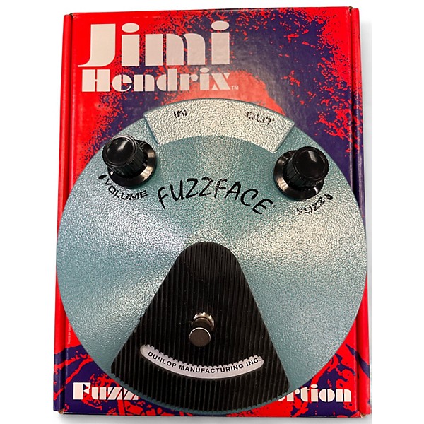 Used Dunlop JHF1 Jimi Hendrix Signature Fuzz Face Effect Pedal