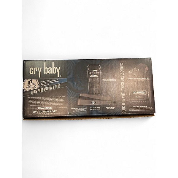 Used Dunlop GCB95 Original Crybaby Wah Effect Pedal