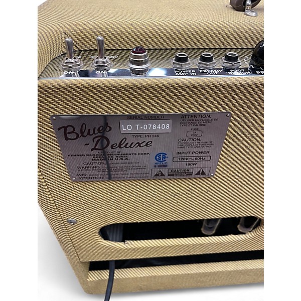 Used Fender Blues Deluxe Tube Guitar Combo Amp