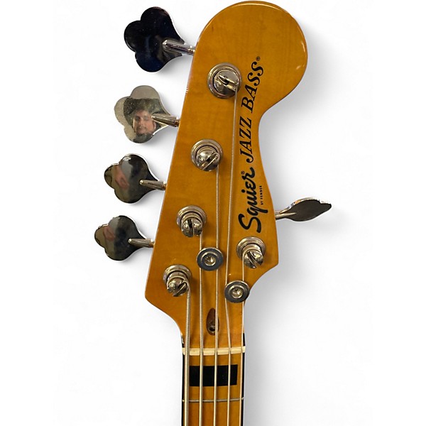 Used Squier CLASSIC VIBE 70S JAZZ BASS V Natural Electric Bass Guitar