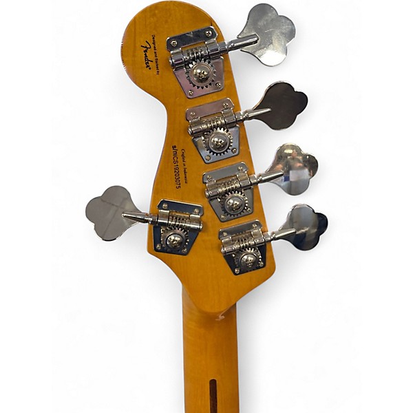 Used Squier CLASSIC VIBE 70S JAZZ BASS V Natural Electric Bass Guitar