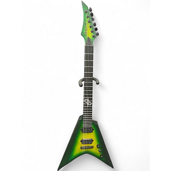 Used Solar Guitars v2-6lb 2 Color Sunburst Solid Body Electric Guitar