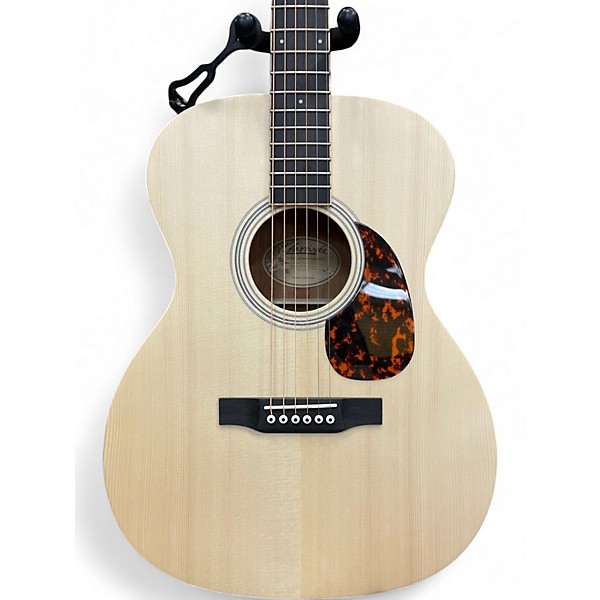 Used Larrivee OM01E Natural Acoustic Electric Guitar