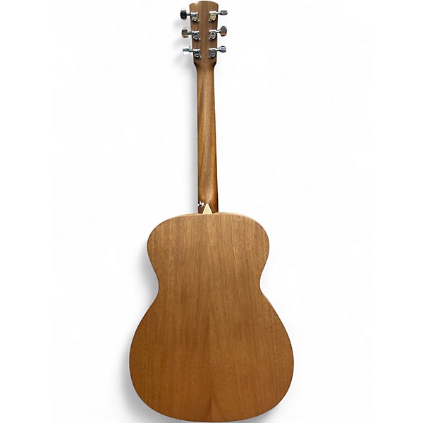Used Larrivee OM01E Natural Acoustic Electric Guitar