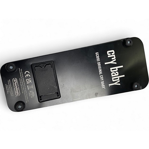 Used Dunlop GCB95 Original Crybaby Wah Effect Pedal