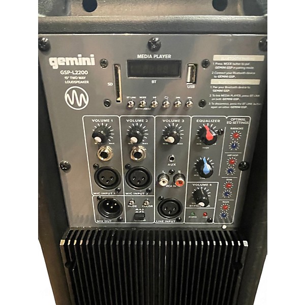 Used Gemini GSP-L2200 Powered Speaker