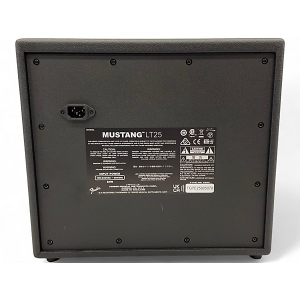 Used 2025 Fender Mustang LT25 25W 1x8 Guitar Combo Amp