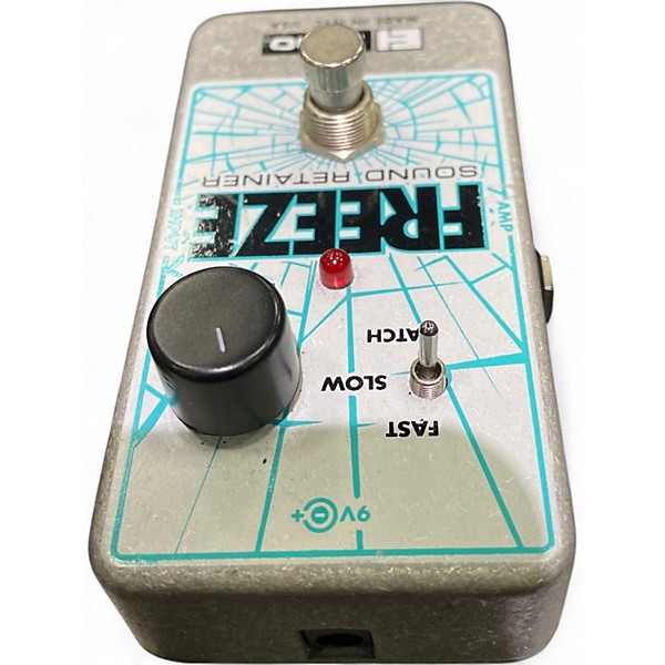 Used Electro-Harmonix Freeze Sound Retainer Compression Effect Pedal