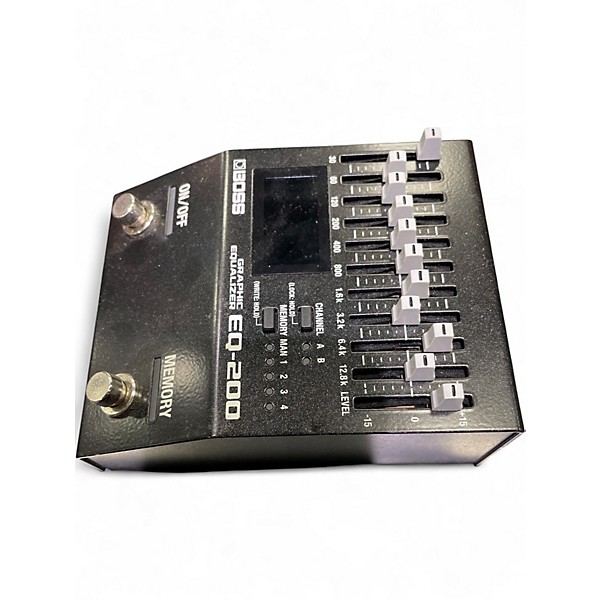 Used BOSS EQ200 Graphic Equalizer Pedal
