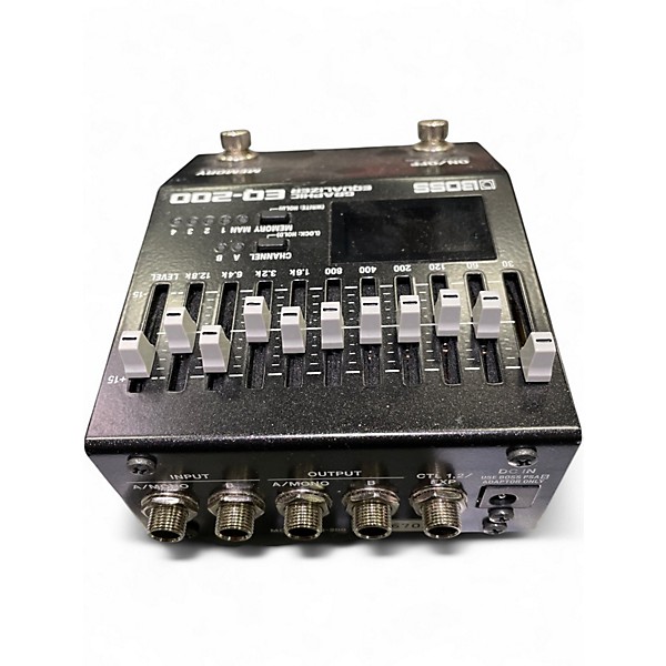 Used BOSS EQ200 Graphic Equalizer Pedal