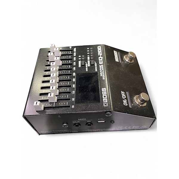Used BOSS EQ200 Graphic Equalizer Pedal
