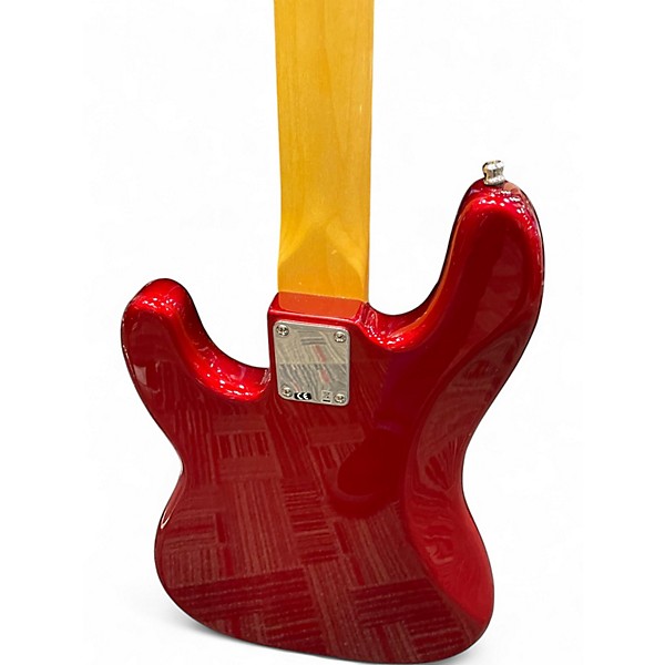 Used 2013 Fender American Special Precision Bass RED Electric Bass Guitar