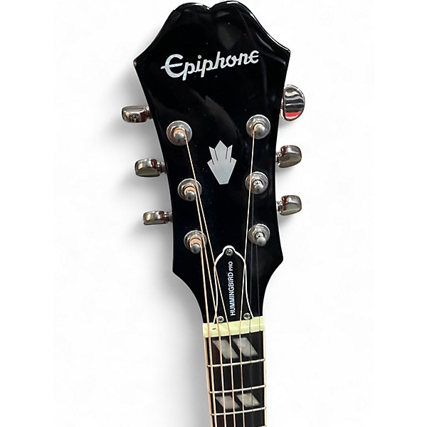Used Epiphone Hummingbird Pro Faded Cherry Acoustic Electric Guitar