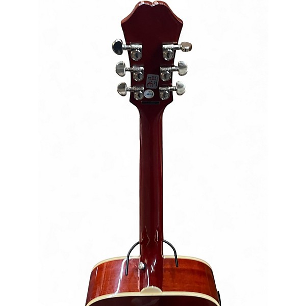 Used Epiphone Hummingbird Pro Faded Cherry Acoustic Electric Guitar