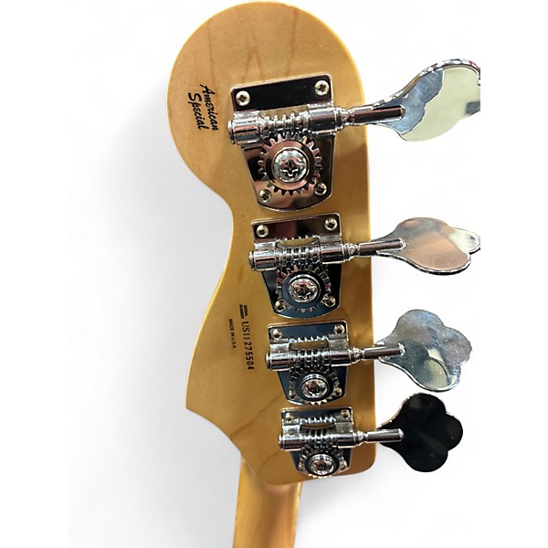 Used Fender American Special Jazz Bass 3 Color Sunburst Electric Bass Guitar