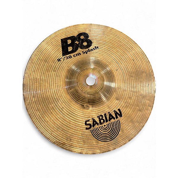 Used SABIAN 8in B8 Splash Cymbal