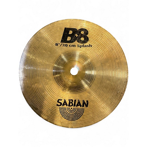 Used SABIAN 8in B8 Splash Cymbal