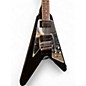 Used Gibson Flying V Mirror Ebony Solid Body Electric Guitar