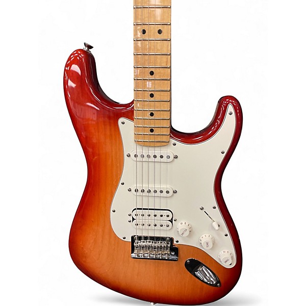 Used Fender American Standard Stratocaster HSS Sienna Sunburst Solid Body Electric Guitar