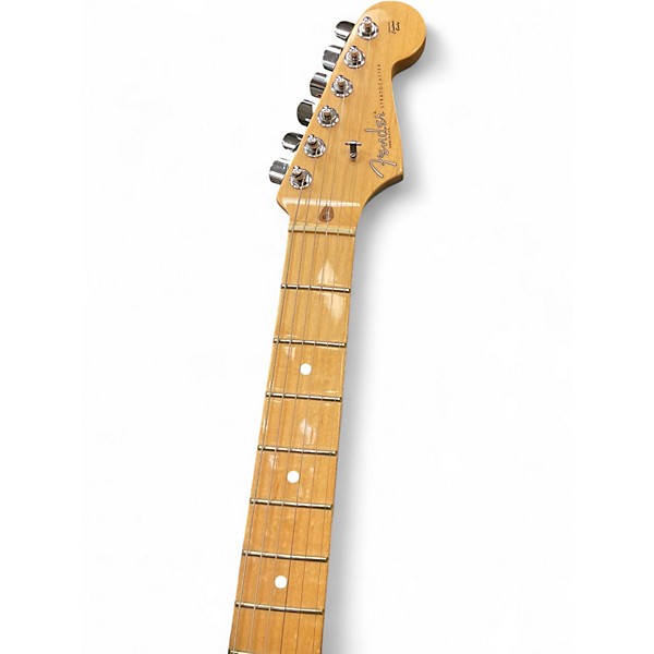 Used Fender American Standard Stratocaster HSS Sienna Sunburst Solid Body Electric Guitar