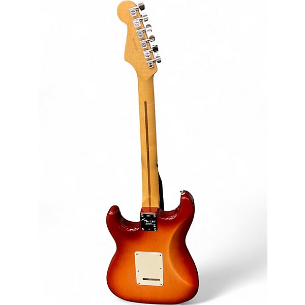 Used Fender American Standard Stratocaster HSS Sienna Sunburst Solid Body Electric Guitar