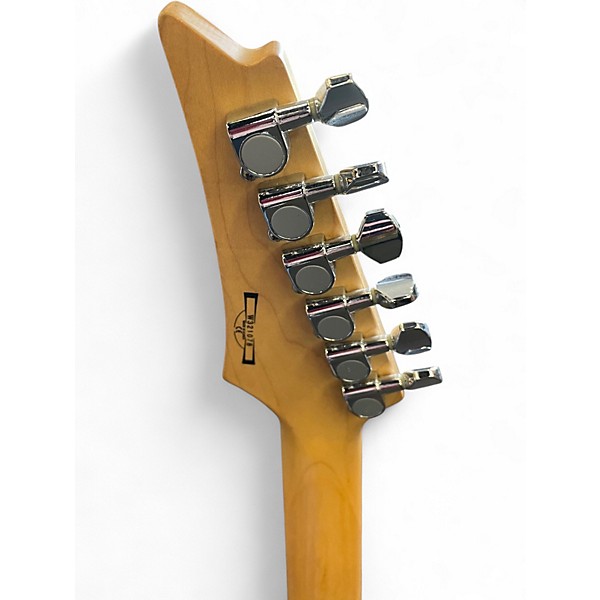 Used Ibanez sa160QM Transparent Gray Solid Body Electric Guitar