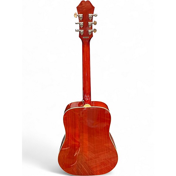 Used Epiphone HUMMINGBIRD STUDIO Faded Cherry Acoustic Electric Guitar