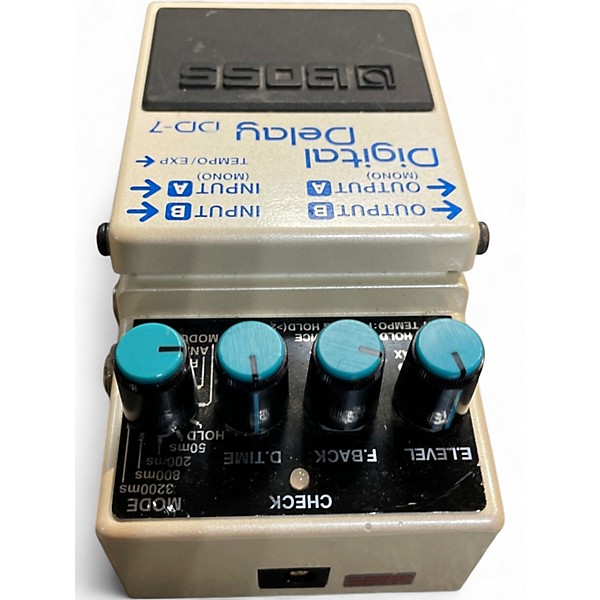 Used BOSS DD7 Digital Delay Effect Pedal